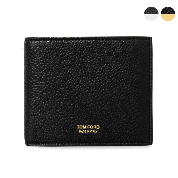 トムフォード TOM FORD 財布 メンズ 二つ折り財布（小銭入れ付き） T LINE CLASS...