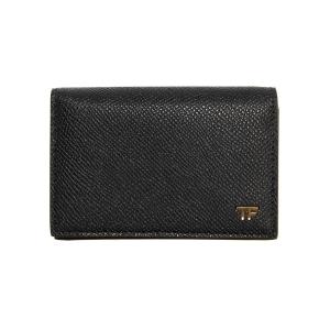 TOM FORD（トムフォード） カードケース ブラック SMALL GRAIN CALF T