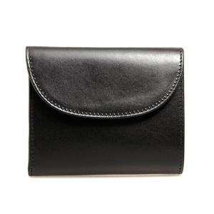 ホワイトハウスコックス WHITEHOUSE COX 財布 メンズ レディース 三つ折り財布（小銭入れ付） ブラック MEDIUM THREE FOLD PURSE SADDLE S1058 BLACK