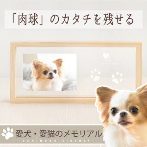 【うちの子記念日 ウッドフレーム】犬 猫 ペット...の商品画像