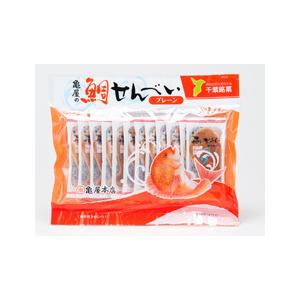 鯛せんべい プレーン 12枚入