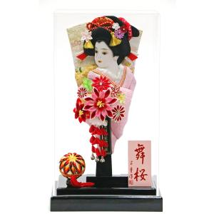 押絵羽子板 16号 豊印 七つ笠 飾り台付き むさしや豊山 KS23I001