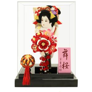 押絵羽子板 16号 豊印 七つ笠 飾り台付き むさしや豊山 KS23I001