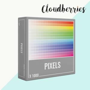 クラウドベリーズ ジグソーパズル 1000ピース ピクセルズ グラデーション パズル 1000ピース 大人向けパズル 正規輸入品