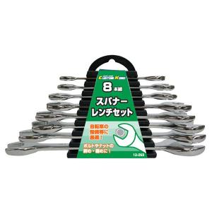 KTC 京都機械工具 メガネレンチ セット 8本組 TM508 レンチ 工具