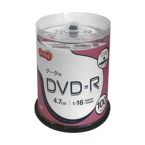 （まとめ）TANOSEE データ用DVD-R4.7GB 1-16倍速 ホワイトワイドプリンタブル スピンドルケース 1パック（100枚）〔×2セット〕｜chibamart