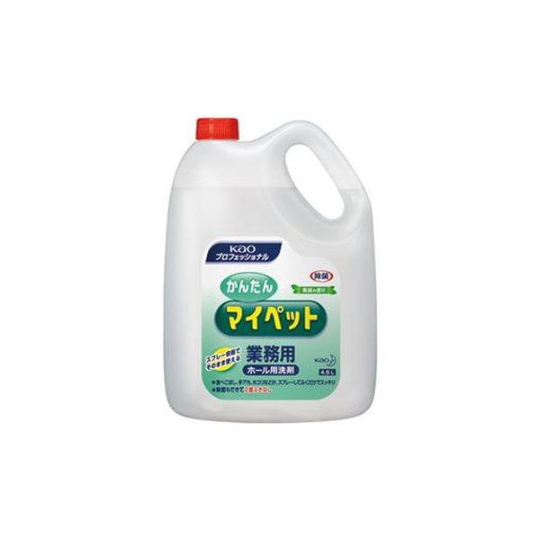 （まとめ）花王 かんたんマイペット 業務用 4.5L〔×5セット〕