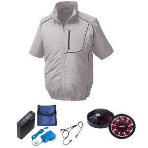 KU91720 空調服 R ポリエステル製 半袖...の商品画像