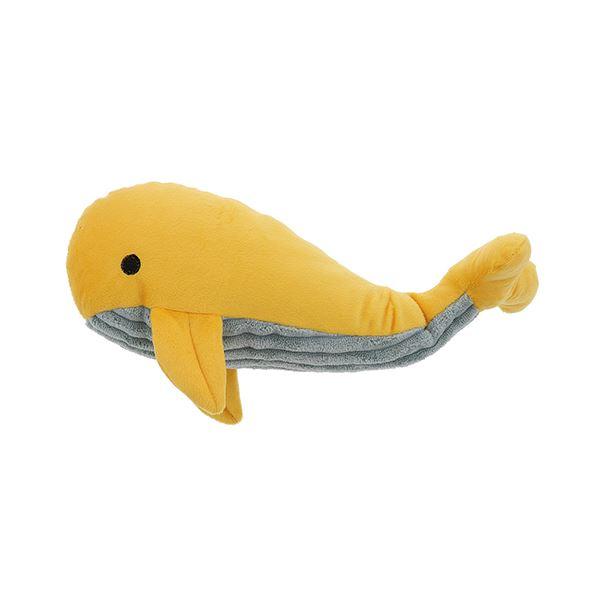 （まとめ）アクアメイト クジラ〔×3セット〕 (犬用玩具)