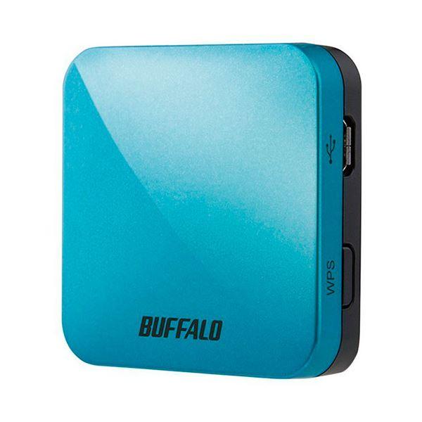 BUFFALO バッファロー Wi-Fiルーター WMR-433W2シリーズ ターコイズブルー WM...