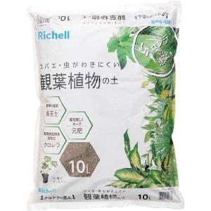 〔2個セット〕 リッチェル クロレラの恵みR 観葉植物の土 10L
