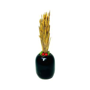 A＆K プリザーブドグリーン 松寿(金) お手入れ不要の観葉植物 枯れない インテリア 癒し KDM-004