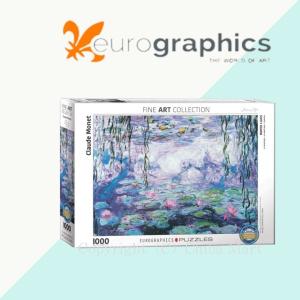 Eurographics ユーログラフィックス ジグソーパズル モネ 睡蓮 6000-4366 ジグソーパズル 1000ピース パズル おしゃれ