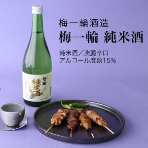 日本酒 梅一輪 純米酒 1800ml×2本セット 梅一輪酒造 千葉県の地酒 送料無料｜chibasake