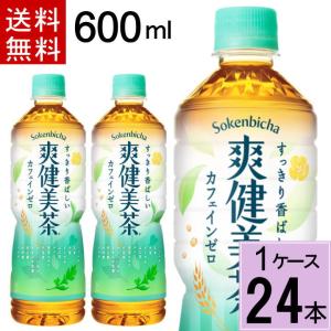 爽健美茶 ポイント10倍 そうけんびちゃ 600mlPET 送料無料 合計 48 本