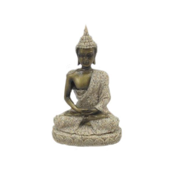 手彫りの砂岩着席ガネーシャ仏神ヒンドゥー教像 7.5x5x11cm