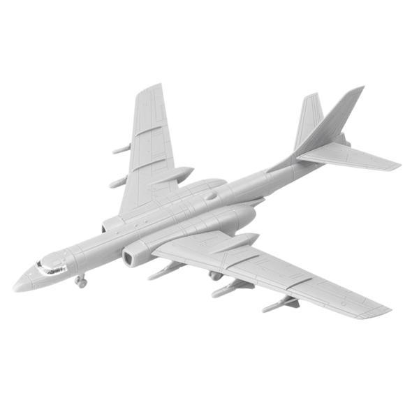 中国H6K航空機モデルディスプレイスタンド1/144シミュレーションオーナメントファイターモデルおも...