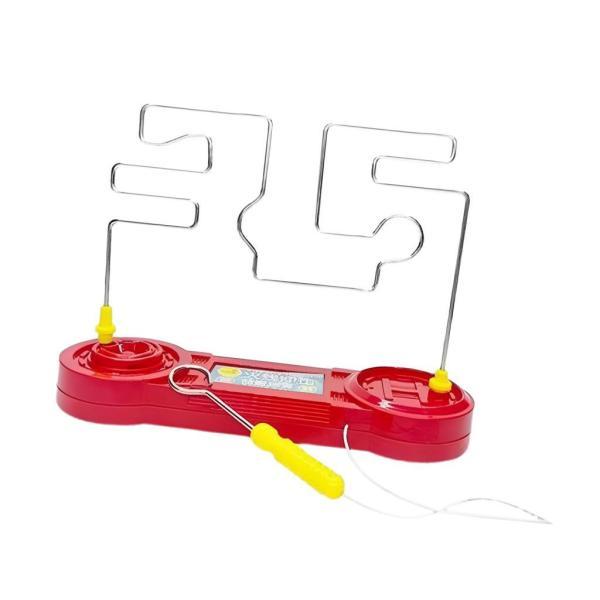 シングルレベル 電気迷路のおもちゃ 電気バンプ迷路おもちゃパズルおもちゃ耐久性のある