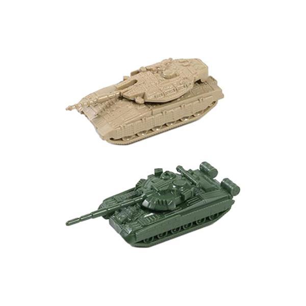 2 個 1:144 パズル戦車モデルミニチュアクラフト装甲戦車おもちゃ追跡クローラー戦車男の子用記念...