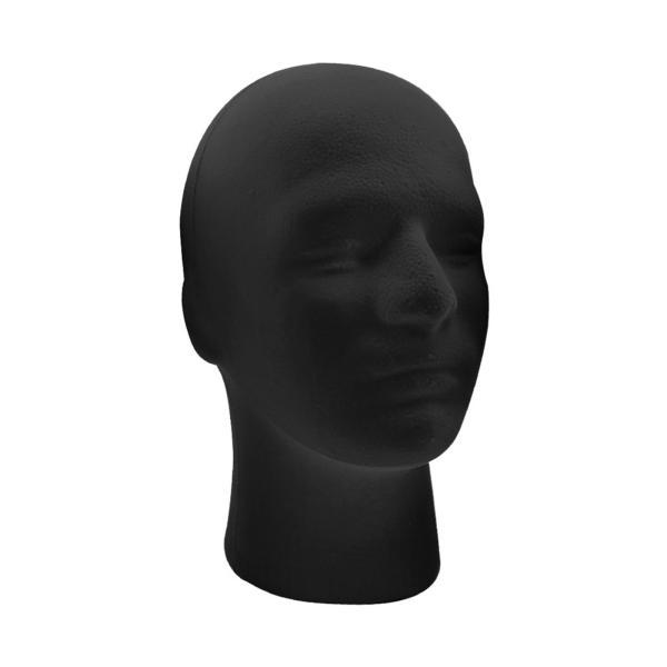 OPPパッケージ マネキンヘッド 泡の人間の頭 DIY 写真の小道具
