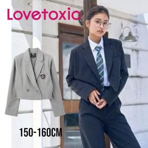 LOVETOXIC ラブトキシック lovetoxic 【卒服】エンブレムつきボレロ