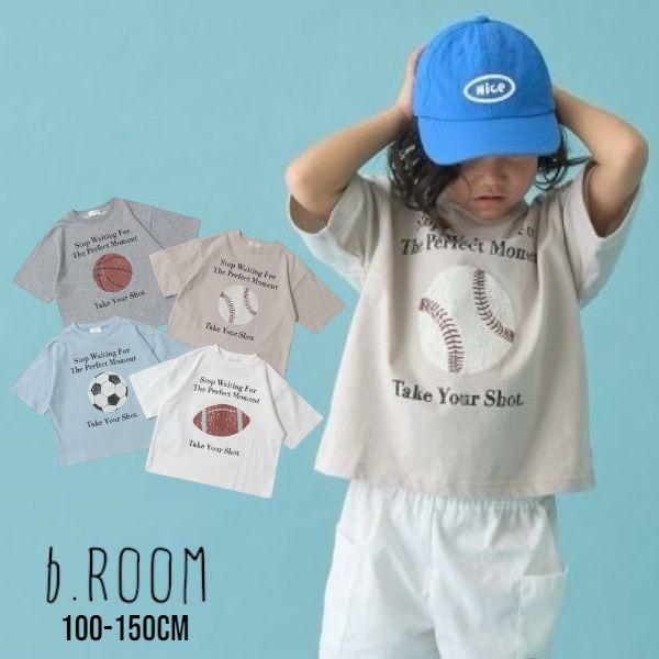 アウトレット b-ROOM カイテ天竺 アソートスポーツプリントＴシャツ ビールーム No.9851...