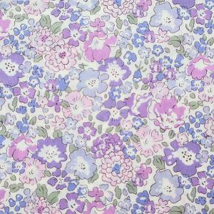 リバティプリント【タナローン/エターナル】ミシェル（パープル　XE）　Michelle　3636017-xe