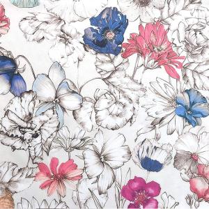 リバティプリント【タナローン/別注】レスト（カラフルビジュー J23D）Wrest　dc28641l125-j23d　チビチビキッチン別注生地