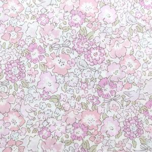 リバティプリント【タナローン/別注】ミシェルバード（スウィートプリンセス J24D）MichelleBird　dc28737-j24d　チビチビキッチン別注生地