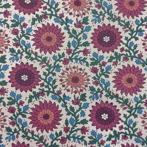 リバティプリント【タナローン/別注】イブニングサン（オールドルージュ J23C）EveningSun　dc33278-j23c　日本初登場　チビチビキッチン別注生地