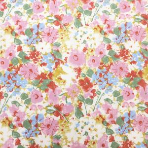リバティプリント【タナローン/別注】シェイデッドブルームス（カラフルスウィート J23C）shaded blooms　dc33279s71-j23c　チビチビキッチン別注生地