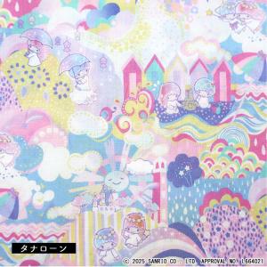 リバティプリント【タナローン/2025AW Little Twin Stars Collection】エンチャンテッド・ランド（ミックス系　J25A）Enchanted Land dc35398-j25a