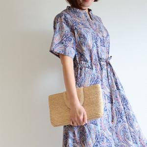 リバティ 半袖ワンピ スキッパーOP <フェリ...の詳細画像1