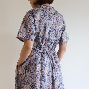 リバティ 半袖ワンピ スキッパーOP <フェリ...の詳細画像5