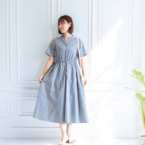 リバティ 半袖ワンピ スキッパーOP <レミー...の詳細画像1