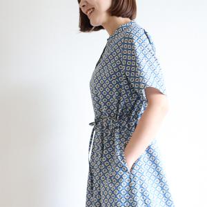リバティ 半袖ワンピ スキッパーOP <レミー...の詳細画像4