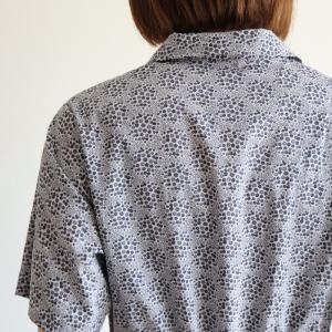 リバティ 半袖ワンピ オープンカラーOP <マ...の詳細画像4