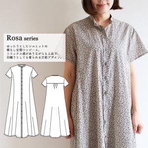 リバティ Rosa半袖OP <ヌザード> シャ...の詳細画像2