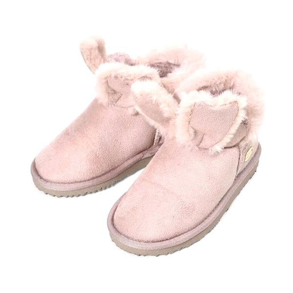 創業71周年価格 ムートンブーツ slap ピンク うさ耳 女