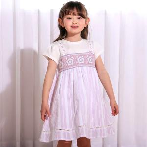 FENDI（フェンディ） FENDI KIDS キッズ FFロゴクロス ワンピース