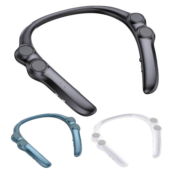 Bluetooth ネックスピーカー 肩掛けスピーカー 首掛けスピーカー USB充電 マイク内蔵 ハ...
