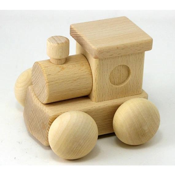 日本製 森のメロディーロコ BA-24 曲：ミッキーマウスマーチ オルゴールカー 木のおもちゃ名入れ...