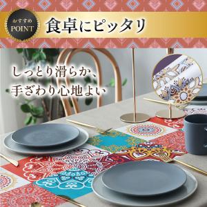 テーブルクロス 北欧 ビニール 防水 2人掛け...の詳細画像1