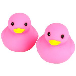 カラフルアヒルちゃん２個入り（成近屋）おもちゃ　玩具　ヒヨコ　ひよこ　水遊び