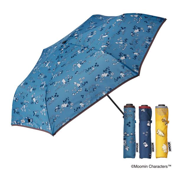 超軽量 折りたたみ 傘 晴雨兼用 超撥水 ムーミン キャラクター 晴雨兼用傘 ウォーターフロント 折...