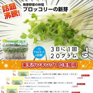 ブロッコリーの新芽 プレミアム サラダ 120...の詳細画像2
