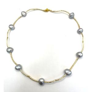 美品 BVLGARI ブルガリシルバー キーリング 新品チョーカー付きネックレス BVLGARI（ブルガリ） キーリング ネックレス チョーカー シルバー925