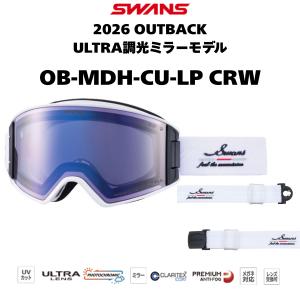 SWANS スノーゴーグル ULTRA LENS SWANS（スワンズ） スノーゴーグル SWANS RIDGELINE スキー