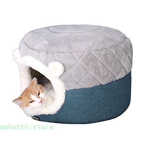 ペットベッド 犬 猫 ドーム型 ペットハウス 2way ペットソファー ドーム型ベッド 涼感マット ...