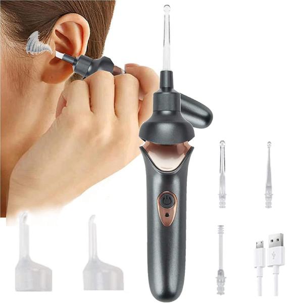 電動耳掃除機、子供用耳スクープ安全無痛耳掃除装置、耳垢掃除用具セット、子供、大人、高齢者、耳垢を掘る